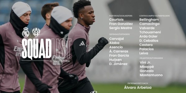 九游体育官方网站-皇马公布战莱万特大名单：姆巴佩回归，罗德里戈缺席